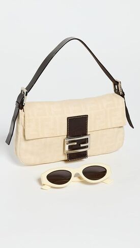 FENDI Women's Pre-Loved Baguette Zucca in Kuwait