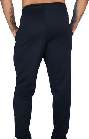 سراويل رياضية للرجال مع جيوب بسحاب، سراويل رياضية للركض للرجال لكرة القدم والجري والتمرين in Kuwait