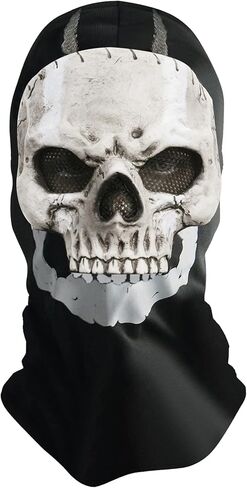 Wandamaga Ghost Mask MW2 Cosplay Costume Skull Full Face Mask in Saudi Arabia