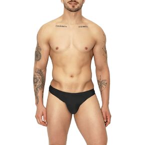 JJ Malibu Men's Stretchy Elastic Breathable Seamless Bikini Underwear Brief Thong in Kuwait