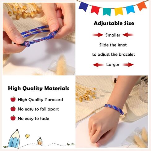 PINKDODO First Day of School Bracelet Back to School Gifts Mommy and Me Bracelets Mother Son Bracelet in Kuwait