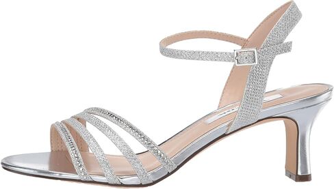 NINA Nelena - Women's Sparkling Dress Sandals with Crystal Embellishments Shoes - Elegant and Comfortable heeled Sandals for Women - Casual and Dress - Women Shoes in Saudi Arabia