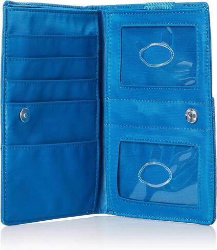 Big Skinny Women's Plus Size myPhone Bi-Fold Slim Wallet, Holds Up to 20 Cards in Kuwait