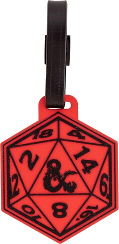 Dungeons & Dragons D&D Luggage Tag Bag (PVC Luggage Tag - A) in Saudi Arabia