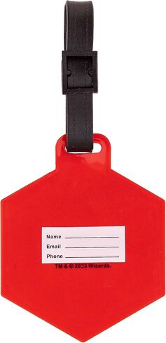 Dungeons & Dragons D&D Luggage Tag Bag (PVC Luggage Tag - A) in Saudi Arabia