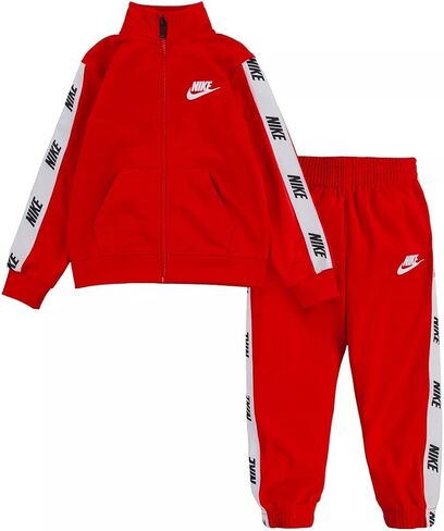 طقم جاكيت وسروال بسحاب كامل بشريط شعار للأولاد الصغار من Nike مكون من قطعتين in Saudi Arabia