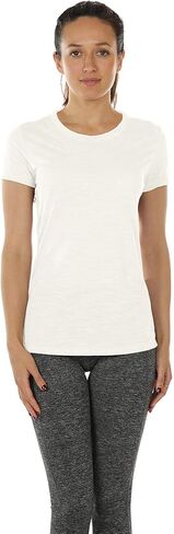 icyzone Workout Shirts for Women - Yoga Tops Gym Clothes Running Exercise Athletic T-Shirts for Women(Pack of 2) in Kuwait