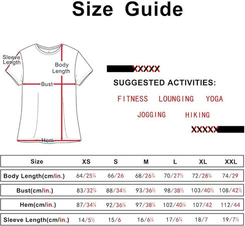 icyzone Workout Shirts for Women - Yoga Tops Gym Clothes Running Exercise Athletic T-Shirts for Women(Pack of 2) in Kuwait