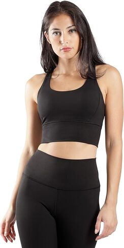 90 Degree By Reflex Lux Moisture Wicking Sports Bra in Saudi Arabia