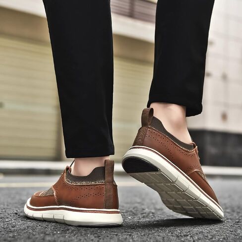 أحذية أكسفورد للرجال أحذية رسمية أنيقة للعمل كاجوال للرجال أحذية مشي خفيفة الوزن in Kuwait