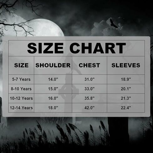 QUJQOM Kids Grim Reaper Costume Boys Halloween Costume Skull Reaper Cosplay Scary Red Skeleton Cloak with Gloves Scythe Chain in Kuwait