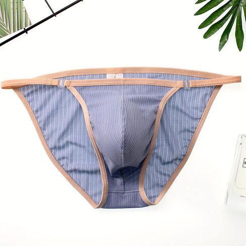 ملابس داخلية للرجال من Faringoto ملابس داخلية للرجال سراويل داخلية قابلة للفصل سراويل بيكيني للرجال مريحة ومثير للانزلاق ملابس تحتية على شكل حرف U in Kuwait