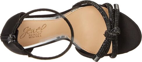 Jewel Badgley Mischka Lexie Knotted Platform Block Heel in Kuwait