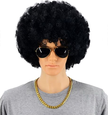 مجموعة شعر مستعار لزي ديسكو روك ستار من المعدن الثقيل في السبعينيات والثمانينيات والتسعينيات in Kuwait