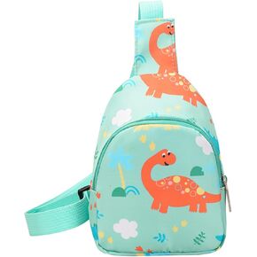 Kids Cute Animal Dinosaur Unicorn Crossbody Chest Sling Bag Shoulder Bag for Girls Boys in Kuwait