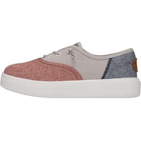 Hey Dude Boy's Conway Youth Craft Linen | Boy's Shoes | Boy's Slip On Sneakers | Comfortable & Light-Weight