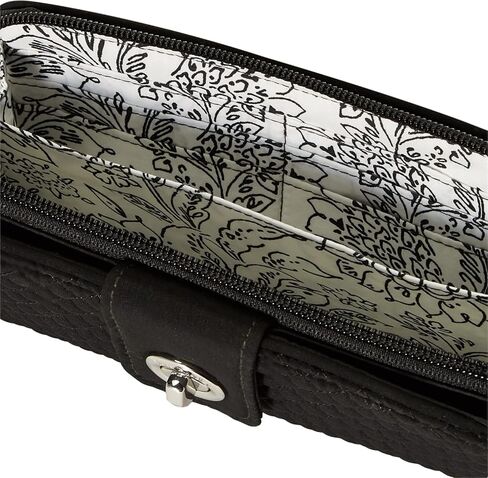 Vera Bradley Women's Microfiber Turnlock Wallet with RFID Protection in Kuwait