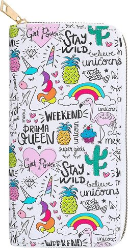 Rave Envy Cute Trendy Wallets for Women - Fashionable Small Womens Wallets in Saudi Arabia