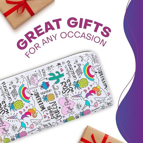 Rave Envy Cute Trendy Wallets for Women - Fashionable Small Womens Wallets in Saudi Arabia