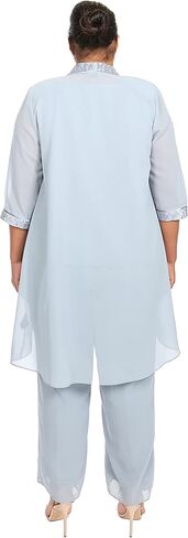 طقم جاكيت طويل نسائي Fortuny Trim من Le Bos in Kuwait