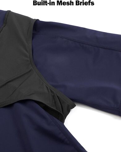 شورت سباحة نسائي عالي الخصر من Yilisha باللون الأسود مقاس 8 بوصات للتحكم في البطن، شورت سباحة قصير مع جيوب in Kuwait