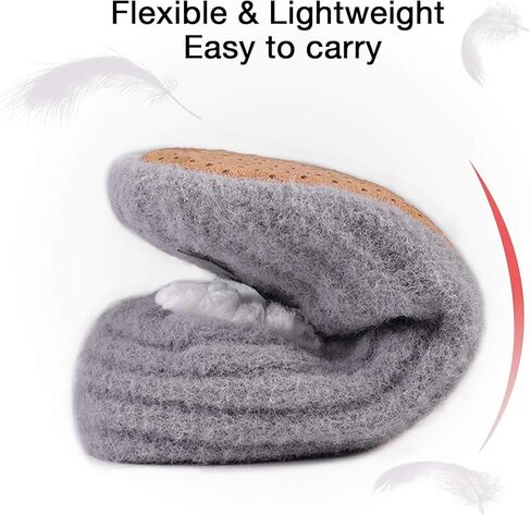 EverFoams Women's Cozy Chenille Memory Foam Bedroom House Slippers in Kuwait