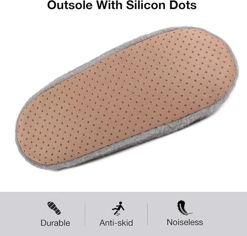 EverFoams Women's Cozy Chenille Memory Foam Bedroom House Slippers in Kuwait