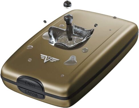 حامل بطاقات الائتمان Tru Virtu®، حافظة ألومنيوم خفيفة للغاية، حافظة بطاقات I، سهم فضي، حامل بطاقات I، حماية RFID-NFC، مصنوع من الألومنيوم، تخزين بطاقات I، محفظة نحيفة، حامل بطاقات I in Kuwait