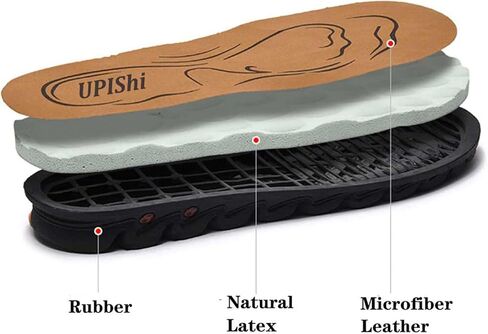 صنادل جلدية رجالية من UPIShi للشاطئ سهلة الارتداء ومريحة لصيادي المياه داخل المنزل وخارجه in Kuwait