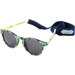 Mud Pie Glam Toddler Boy Sunglasses & Strap Set