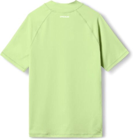 قميص سباحة TSLA UPF 50+ للشباب بأكمام قصيرة للحماية من الطفح الجلدي، قميص سباحة لركوب الأمواج من الأشعة فوق البنفسجية/عامل حماية من الشمس (SPF)، قميص سباحة مائي مائي in Kuwait