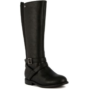 حذاء LONDON FOG للفتيات Brooke Knee High Fashion بسحاب مع إبزيم عصري in Kuwait