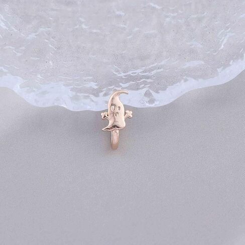 Iaceble Boho الحاجز الأنفي المزيف الدائري الكريستالي على شكل نجمة الأنف الدائري الذهبي تشيكوسلوفاكيا الأنف الكفة الدائري نجمة غير ثقب الأنف الدائري U شكل كليب على الأنف الدائري انحناء الأنف الدائري مجوهرات للنساء والفتيات (النجمة الذهبية) in Kuwait