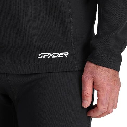 Spyder Men's Standard Charger 1/2 Baselayer Thermal Ski Top in Saudi Arabia