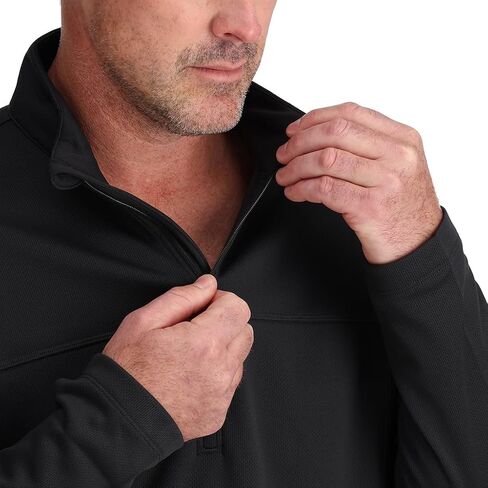 Spyder Men's Standard Charger 1/2 Baselayer Thermal Ski Top in Saudi Arabia