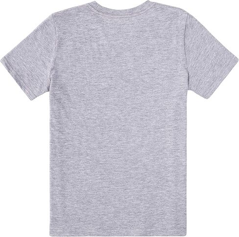 Champion Boys Heritage Short Sleeve Cotton Logo Tee Kids (Heritage Oxford Heather, Medium) in Saudi Arabia
