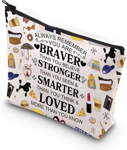 WSNANG G Girls TV Show Gift Luke’s Diner Tote Bag Gilmore TV Show Reusable Tote Shoulder Bag Lorelai Rory Gilmore Fan Gift in Kuwait