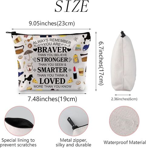 WSNANG G Girls TV Show Gift Luke’s Diner Tote Bag Gilmore TV Show Reusable Tote Shoulder Bag Lorelai Rory Gilmore Fan Gift in Kuwait