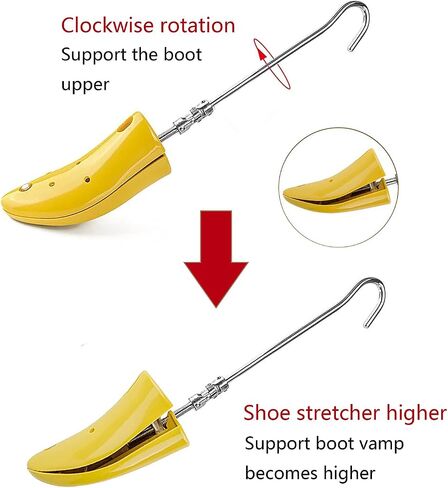 Shoe Stretcher Adjustable Boot Instep Stretchers Expander Shoe Tree Higher Instep for Women Men Unisex 2 Pcs in Saudi Arabia