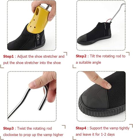 Shoe Stretcher Adjustable Boot Instep Stretchers Expander Shoe Tree Higher Instep for Women Men Unisex 2 Pcs in Saudi Arabia