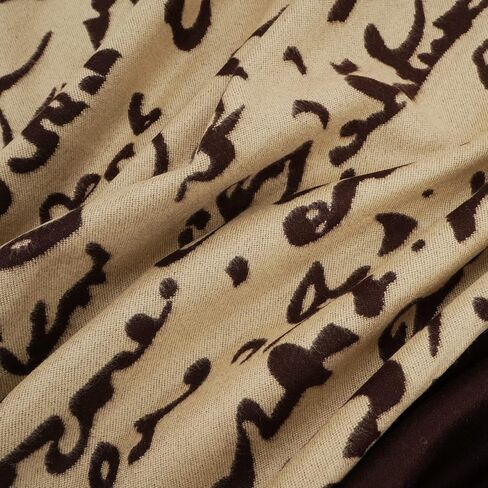 Your SMILE وشاح رجالي فاخر ناعم ودافئ أنيق منقوش من الكشمير الفاخر بملمس حراري لفصل الشتاء والخريف in Kuwait