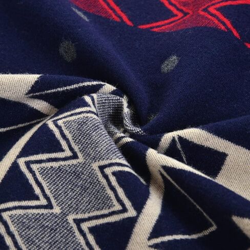 Your SMILE وشاح رجالي فاخر ناعم ودافئ أنيق منقوش من الكشمير الفاخر بملمس حراري لفصل الشتاء والخريف in Kuwait