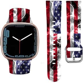 ANDRIU Compatible with Versa 4/Versa 3/Sense/Sense 2 Band for Women Girl, Cute Fadeless Replacement Sport Band Strap for Versa 4/Versa 3 Smartwatch in Saudi Arabia