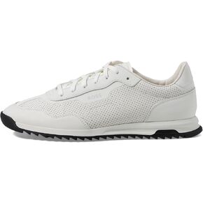 BOSS Men's Zayn Low Profile Leather Mesh Sneaker in Kuwait
