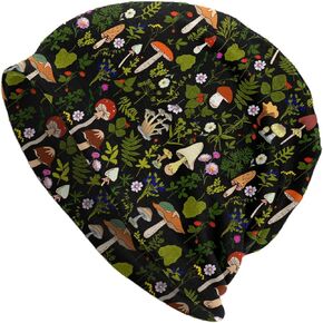 Tennis Rackets and Balls Beanies Thin Bonnet Cap Casual Skull Cap for Jogging Cycling