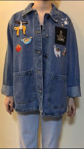 Sloth Chill Summer Embroidered Iron on Patch Beach Surf Applique in Saudi Arabia