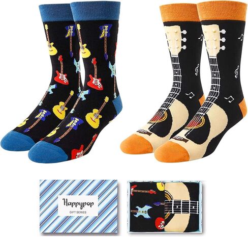 Zmart Crazy Pineapple Socks Guitar Taco Socks, Funny Christmas Pineapple Gifts in Saudi Arabia