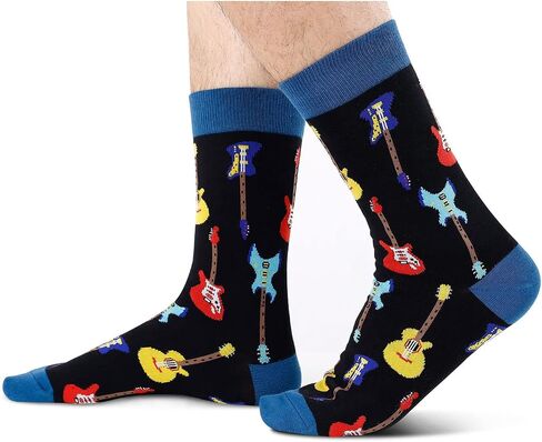 Zmart Crazy Pineapple Socks Guitar Taco Socks, Funny Christmas Pineapple Gifts in Saudi Arabia