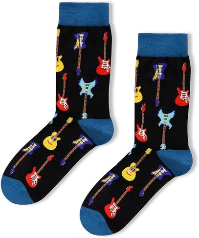 Zmart Crazy Pineapple Socks Guitar Taco Socks, Funny Christmas Pineapple Gifts in Saudi Arabia