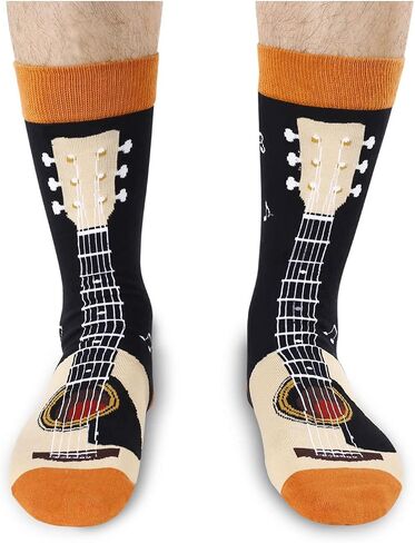 Zmart Crazy Pineapple Socks Guitar Taco Socks, Funny Christmas Pineapple Gifts in Saudi Arabia